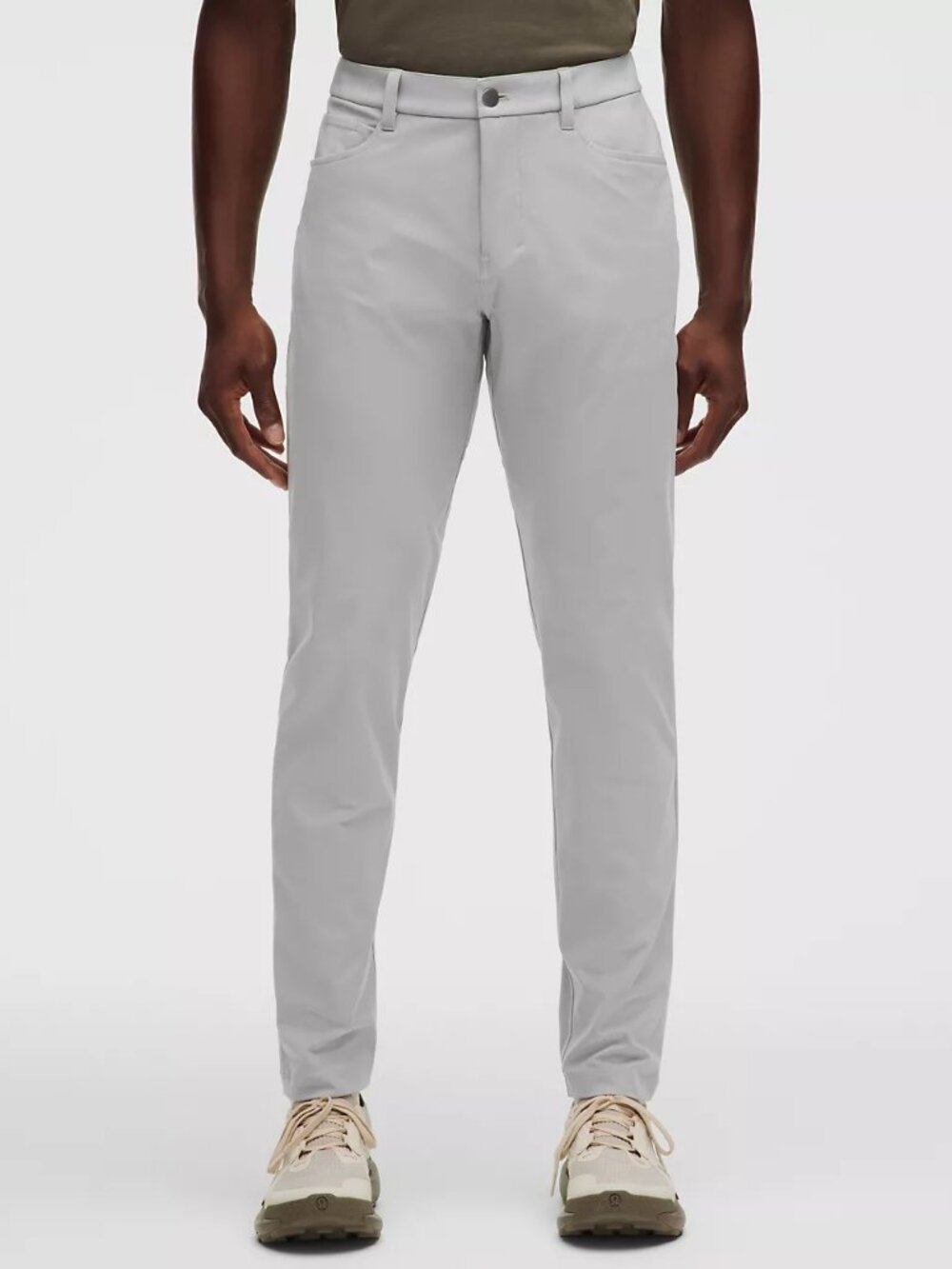 Lululemon ABC Slim-Fit 5 Pocket Pant Warpstreme 31 x 30 Grey